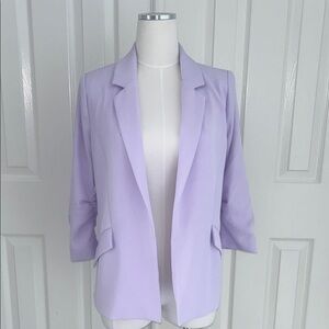 Skies Are Blue Light Purple Women's Blazer